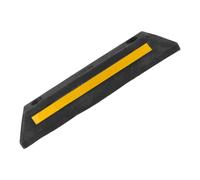 ADOCARN Cordolo in Gomma per Parcheggio Veicoli con Funzione di Fermaruota e Limitatore Resistente e Facile da Installare per Garage e Posti Auto