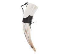 ADOCARN Corno da Bere Horn Bue Capacità Decorativo e Mug Vintage per Vino e Bevande per Appassionati e Retro