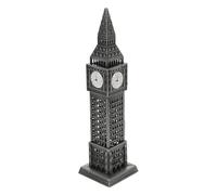 ADOCARN di Torre dell'orologio Britannica: Souvenir Simbolo di Londra - Decorazione architettonica da Tavolo in Metallo - espositore da scrivania per Ufficio - di Edificio Famoso