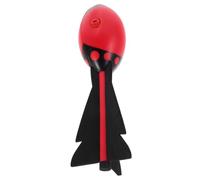 ADOCARN Javelin siluro sportivo giocattolo per esercitarsi nel lancio attrezzature per interni strumento di lancio per parco giochi palla sportiva in schiuma con fischietto pu rosso