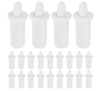 ADOCARN Kit di Riparazione Perni di Sostituzione 80 Pezzi per Persiane in Plastica Bianca e Accessori Completi per Riparazioni Rapide e Precise in Casa