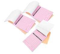 ADOCARN Libro delle Ricevute Duplicato 5 Pezzi per Ordini con Lavagnetta Integrata in Carta per Piccole Imprese e Panetterie, Gestione Comoda e Professionale