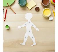 ADOCARN Manichino da Disegno: Modello di Figura con proporzioni realistiche - manichino con Posa Regolabile per lezioni d'Arte, Studio e Schizzi gestuali