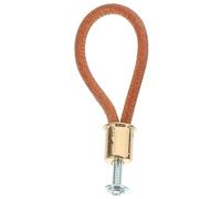 ADOCARN Maniglia in Corda di Cuoio per Mobili Maniglie per Armadi Design Vintage Pomelli per Porte Rustiche