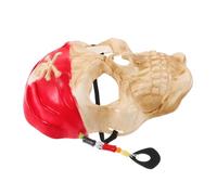 ADOCARN maschera da pirata maschera da gioco di ruolo maschera dell'orrore Prop di cosplay pirata costume da pirata copricapo cosplay teschio maschera teschio pirata plastica
