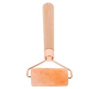 ADOCARN Massaggiante Con Pietre Di Sale Rulli Per Per Il Mal Di Schiena Di Schiuma Per L'esercizio Per Il Viso Eye Roller Per Gli Occhi Gonfi Yellow Di Legno