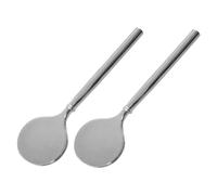 ADOCARN Mini Cucchiai Per Crema Per Occhi Maschera Per Il Viso Set Da 2 Pezzi Cucchiai Di Bellezza in Lega Di Zinco Per La Della Pelle Non-design Facili Da Usare
