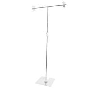 ADOCARN Mini T-shape Stand Regolabile Per Fondali Fotografici Supporto Leggero e Portatile Per Foto Video e Live Streaming Adatto Per Oggetti e Still Life