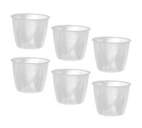 ADOCARN Misurino per Cuociriso 6 Pezzi da 160ml in Plastica PP, Contenitori Misura Riutilizzabili per Riso e Ingredienti Secchi in Cucina