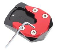 ADOCARN motor foot side stand support plate, kickstand extender accessory in Lega di Alluminio, supporto laterale per scooter e electric bikes, stabilità migliorata, parcheggio