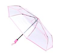 ADOCARN Ombrello Trasparente Leggero e Compatto per Giornate Adatto e