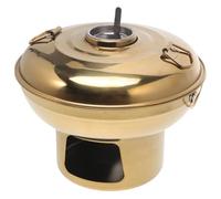ADOCARN Pentola Hot Pot in Metallo Inossidabile Resistente con Doppio Manico, Riscaldamento Rapido ed Energetico, per Hot Pot e Cucina Domestica Portatile