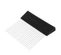 ADOCARN Pettine per venature in acciaio inossidabile, pettine per texture da parete, spazzola per intonaco, scarificatore per venature del legno, strumento per pittura per pareti domestiche,