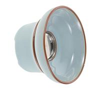 ADOCARN Porcelain tea strainer ceramic with fine mesh for loose tea leaves, compatible for office and home teahouse, long-term use and non-porous surface