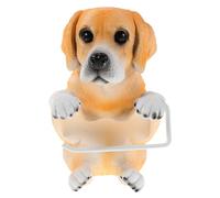 ADOCARN Porta fazzoletti decorativo: portasciugamani di carta a forma di animale - porta fazzoletti in resina a forma di cane - porta carta igienica per riporre i documenti in bagno