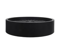 ADOCARN Portavaso Mobile in Plastica Nero con Ruote a 360 Gradi, Base Resistente per Piante e Vasi, per Balcone e Soggiorno in Ogni Stagione