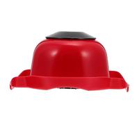 ADOCARN Protezione Mandolina Rosso Plastico Multi-Funzionale Supporto Sicurezza per Tagliaverdure Adatto a Verdure Formaggi e Frutta 4.53X4.25X1.97In
