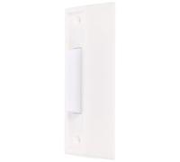 ADOCARN Pulsante Campanello Sostituzione Facile da Installare in Plastica per Porta Casa Accessorio Parete Stile Europeo