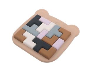 ADOCARN Puzzle Cognitivo Stimolazione Sensoriale e Miglioramento della Memoria Forma Arrotondata in Silicone per Anziani per Riabilitazione Cognitiva e Centri