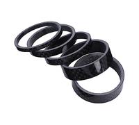 ADOCARN Pz Spessori Carbonio per Forcella Bici Kit Guarnizioni Regolabili Resistente Accessori Bici Corsa