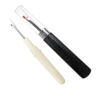 ADOCARN Scucitrice e Strumento per Rimuovere Fili in Acciaio Inox e Plastica, 2 Pezzi, Manico Ergonomico, per Cucito Domestico in Viaggio
