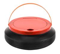 ADOCARN Secchio Pieghevole 4 Litri Manico Rinforzato e Coperchio, Contenitore Acqua Portatile per Attività Outdoor come Campeggio, Picnic e Lavaggio Auto