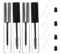 ADOCARN Set 12 Pezzi Tubo Vuoto da Mascara 10ml Imbuto in Plastica e Contagocce per Trucco per Viaggi Colore Casuale