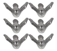 ADOCARN Set 6 Pezzi Utensili in Ferro a Forma di Animale per Cucina Sicura e Stufatura, Integratore Naturale di Ferro per Ricette a Base D'acqua e Bollitura