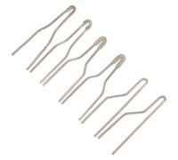 ADOCARN Set 6 Punte per Penna Pirografia Filo Metallico Kit Punte per Macchina Pirografia per Legno Accessori di Precisione e Lavori Artigianali