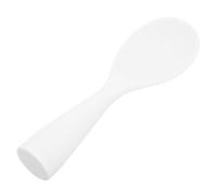 ADOCARN Spatola in Silicone Bianca per Riso, Cucchiaio Pratico e Conveniente, Resistente al Calore, con Supporto per Posizionamento Verticale, per Cucina e Servizio