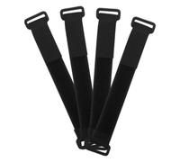 ADOCARN Supporto per Dashcam Auto 4 Pezzi, Fascette in Nailon Nero per Fissaggio Specchietto Retrovisore, Installazione Facile e Compatta per Registratore di Guida