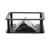 ADOCARN Supporto per Proiettore Smartphone in Abs Nero, Design Compatto e Leggero Base Stabile, per Proiettore da Cellulare Portatile e Uso Mobile