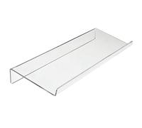 ADOCARN Supporto per Tastiera in Acrilico Trasparente Z Forma Ergonomico per Tastiera da 87 Tasti Resistente e Non Deformabile per Ufficio e Gaming