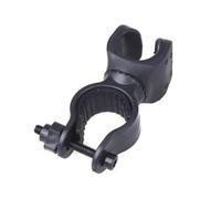 ADOCARN Supporto per Torcia LED Bicicletta Regolabile 360 Gradi in Plastica Rigida Morsetto in Gomma e Metallo per Manubrio Bici da Corsa e Mountain Bike