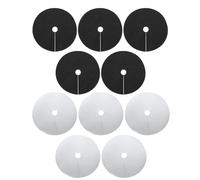 ADOCARN Tappetini Protettivi per Alberi 20 Pezzi, Telo Pacciamatura Biodegradabile Non Tessuto, Copertura Terra per Frutteto Traspirante e Anti-Erbacce, per Giardinaggio e Uso Esterno