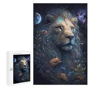 Adolescente 1000 PCS Puzzle Galactic Lion Majesty -2 Puzzle Per Adulti Vacanza A Casa Passatempo Interazione Genitore-figlio Divertimento in Famiglia E Serata Di Giochi 1000 PCS