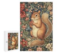 Adolescente 1000 PCS Puzzle Garden Squirrel with Berries Puzzle Per Adulti Vacanza A Casa Passatempo Interazione Genitore-figlio Divertimento in Famiglia E Serata Di Giochi 1000 PCS