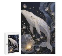 Adolescente 1000 PCS Puzzle Whale Fantasy Artwork Puzzle Per Adulti Vacanza A Casa Passatempo Interazione Genitore-figlio Divertimento in Famiglia E Serata Di Giochi 1000 PCS