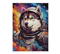 Adolescente 1000pcs(52x38cm) Puzzle Space Dog Explorer-138 Puzzle Per Adulti Giochi Divertenti Vacanze A Casa Regali Per Passare Il Tempo Per Amici E Familiari 1000pcs(52x38cm)