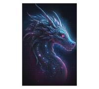 Adolescente 1000pcs(75x50cm) Puzzle Galactic Dragon Artwork Puzzle Per Adulti Giochi Divertenti Vacanze A Casa Regali Per Passare Il Tempo Per Amici E Familiari 1000pcs(75x50cm)