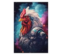 Adolescente 1000pcs(75x50cm) Puzzle Space Chicken Explorer-3 Puzzle Per Adulti Giochi Divertenti Vacanze A Casa Regali Per Passare Il Tempo Per Amici E Familiari 1000pcs(75x50cm)