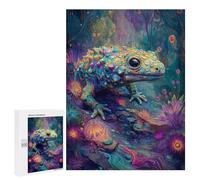 Adolescente 500 PCS Puzzle Colorful Fantasy Toad Scene Puzzle Per Adulti Vacanza A Casa Passatempo Interazione Genitore-figlio Divertimento in Famiglia E Serata Di Giochi 500 PCS