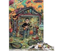 Adolescente Europea Puzzle in Legno Per Adulti Puzzle 500 Pezzi Gioco EduGattoion Regalo Per Amore E Amico Decorazione Interna Unica Per Gioco Familiare Stress Relief 500pcs (52x38cm)