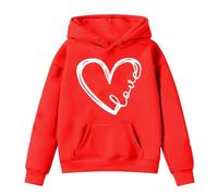 Adolescente Ragazze Felpa con Cappuccio,Felpa Sportivo Bambina Leggero per Girocollo a Maniche Lunghe Giacca alla Moda Taglia Hoodie Comfort e Calore Autunno Inverno