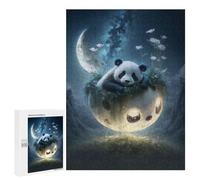 Adolescenti 500 PCS Puzzle Panda Moon Garden Puzzle Per Adulti Giochi Per Famiglie Vacanza A Casa Passatempo Regali Unici Di Compleanno E Natale 500 PCS