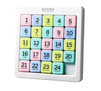 Adolescenti - Gioco Di Puzzle Scorrevole Con Numeri, Giocattolo Di Puzzle Portatile, Educativa per E Adulti | Sala, Viaggi, Serata in Famiglia, Intrattenimento In Ufficio | Exe