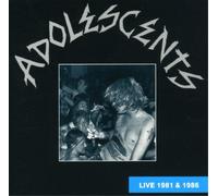 Adolescents Live 1981 and 1986 (Vinyl LP)