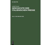 Adolf Dresler Von 1900 Bis 1935 (Copertina rigida)