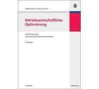 Adolf Stepan Edwin O Fischer Betriebswirtschaftliche Optimierung (Tascabile)