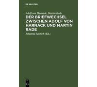 Adolf von Harna Der Briefwechsel zwischen Adolf von Harnack u (Copertina rigida)